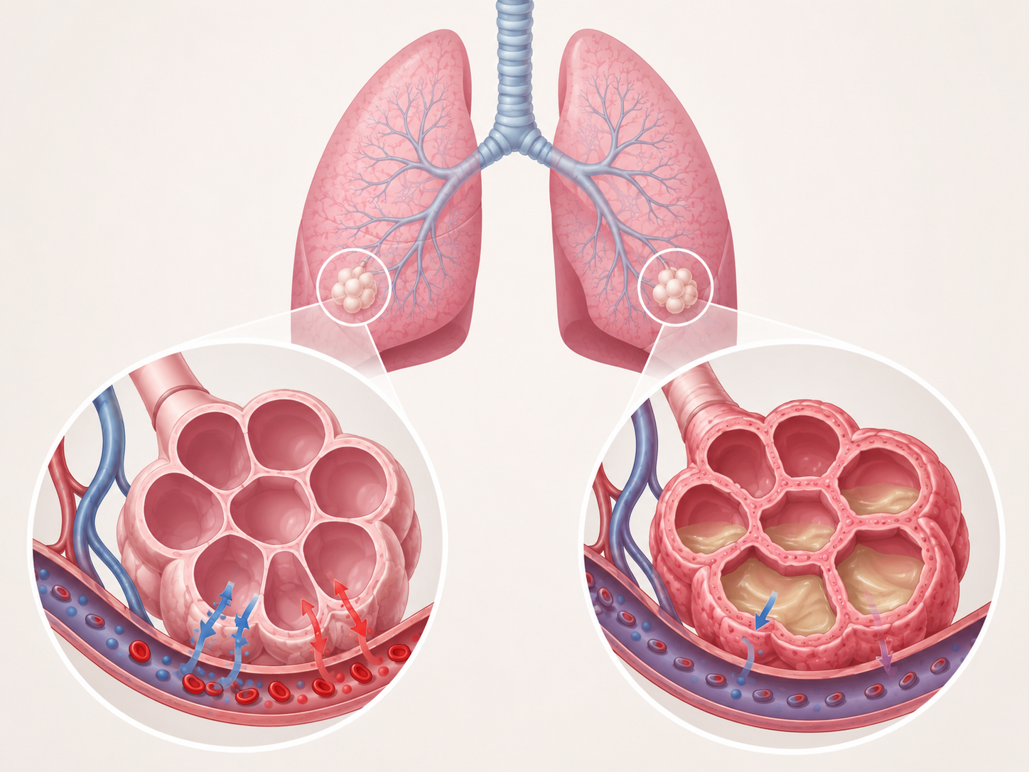 A medical professional analyzes a chest x-ray wearing gloves and a mask in a clinical setting.